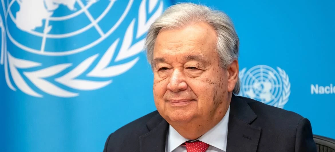 Antonio Guterres en conferencia climática